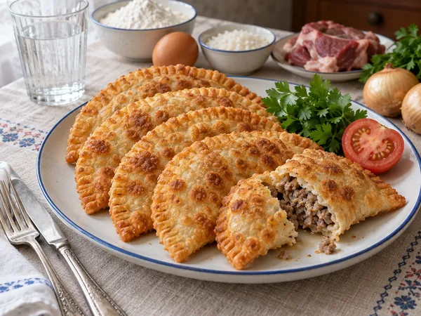 Чебуреки — готовое блюдо