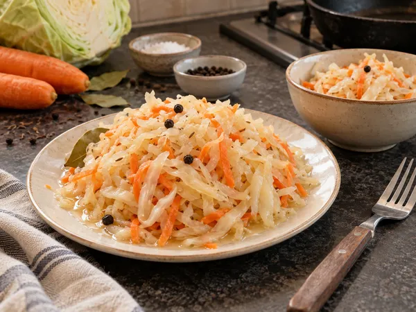 Капуста квашеная — готовое блюдо