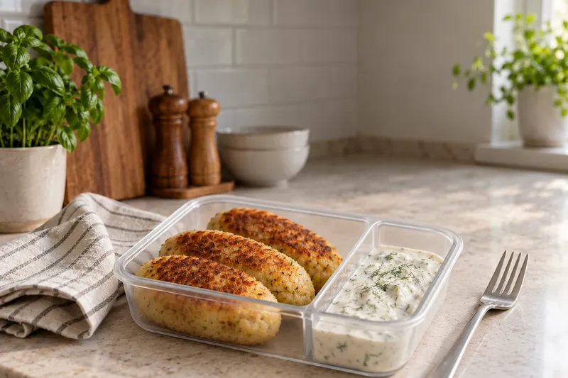 Картофельные зразы с мясом: с собой на работу