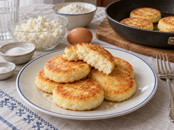 Сырники из творога — готовое блюдо